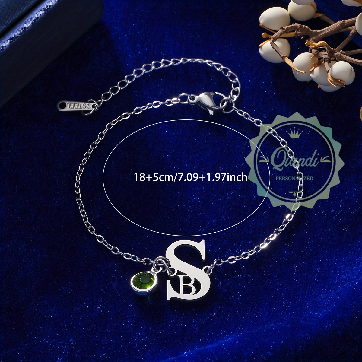 Personalized Initial Bracelet, Multi Letter Bracelet Gift